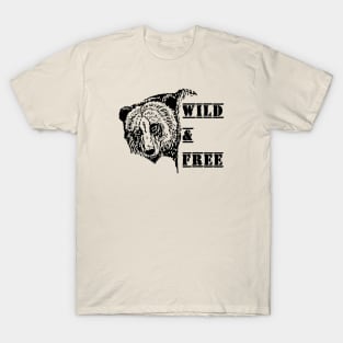 Wild and free 4 T-Shirt